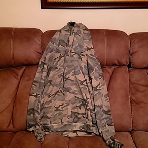 Woman's cammo hoodie.